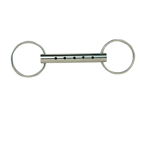 FILETE ANILLA INOX EMBOCADURA FLAUTA 21246 - Tienda Hípica Online | D’Hispania ®