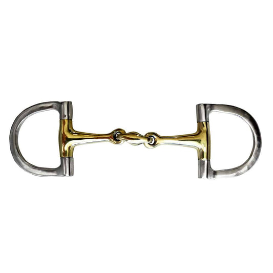 FILETE D INOX EMBOCADURA 3 PIEZAS BBI-5114 - Tienda Hípica Online | D’Hispania ®