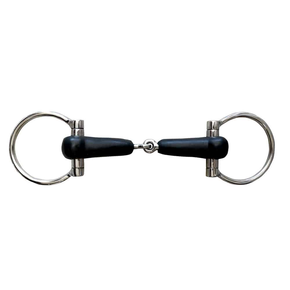 FILETE D INOX EMBOCADURA GOMA PARTIDO BBI-5146 - Tienda Hípica Online | D’Hispania ®
