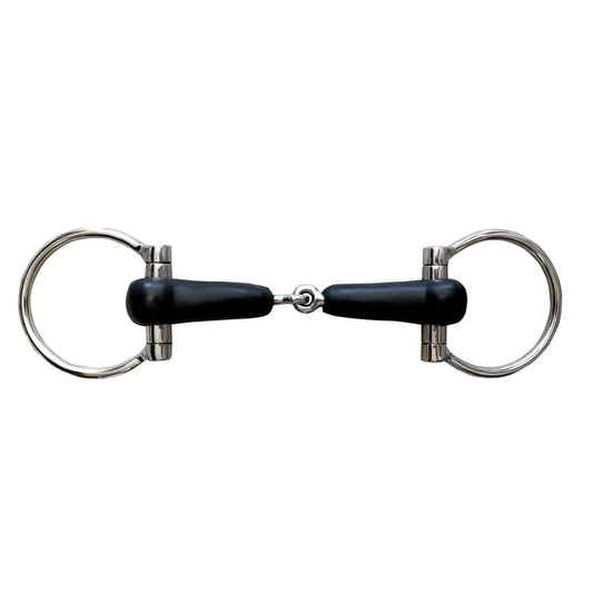 FILETE D INOX EMBOCADURA GOMA PARTIDO BBI-5146 - Tienda Hípica Online | D’Hispania ®
