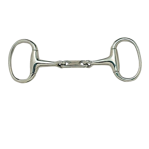 FILETE OLIVA INOX CON CHAPA 216201 12.5cm - Tienda Hípica Online | D’Hispania ®