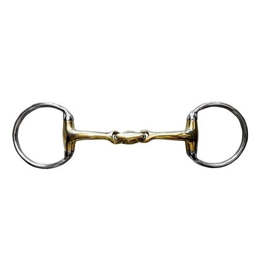 FILETE OLIVA INOX EMBOCADURA 3 PIEZAS BBI-5135 - Tienda Hípica Online | D’Hispania ®
