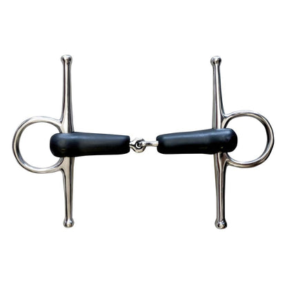 FILETE PALILLOS GOMA INOX 215381R 12.5cm - Tienda Hípica Online | D’Hispania ®