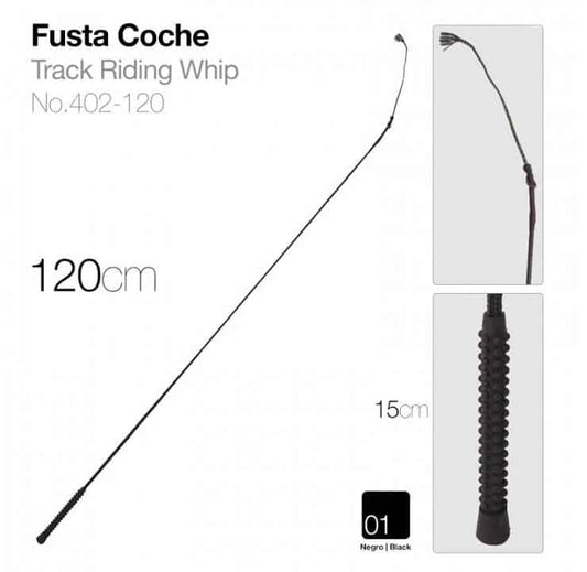 FUSTA COCHE 402-120 NEGRO 120cm - Tienda Hípica Online | D’Hispania ®