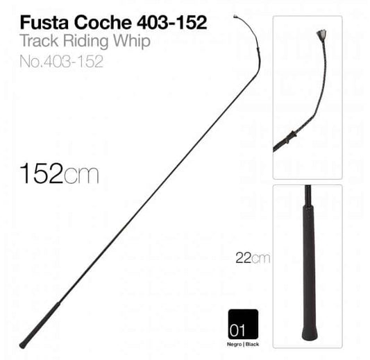 FUSTA COCHE 403-152 NEGRO 152cm - Tienda Hípica Online | D’Hispania ®