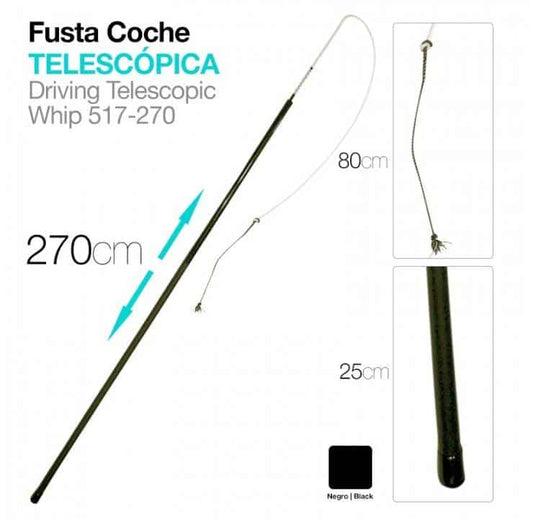 FUSTA COCHE TELESCÓPICA 517-270 270cm - Tienda Hípica Online | D’Hispania ®