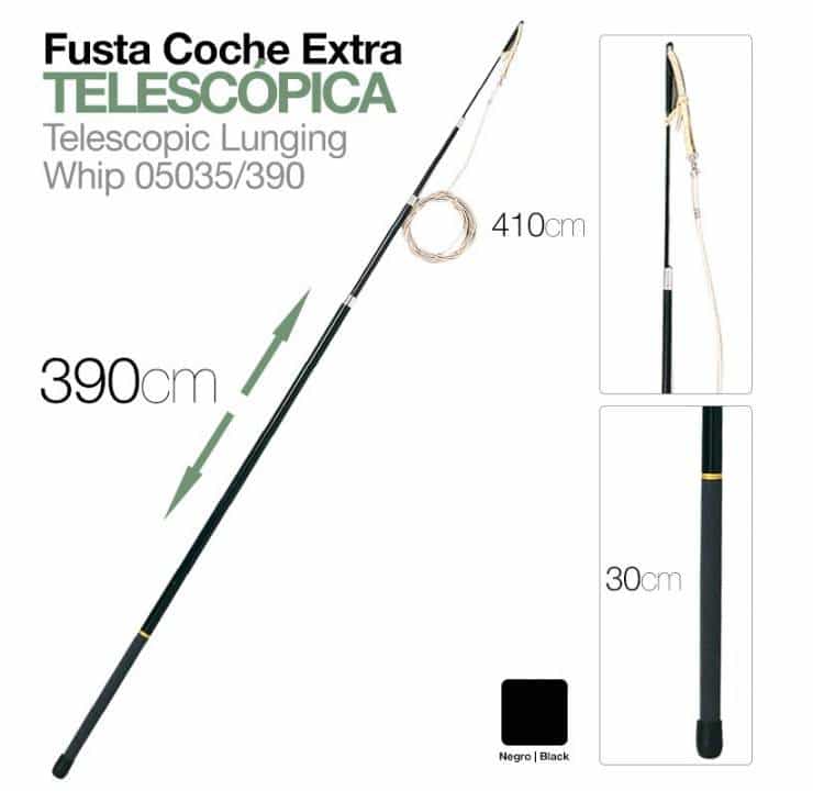 FUSTA COCHE TELESCÓPICA EXTRA 05035 390cm - Tienda Hípica Online | D’Hispania ®