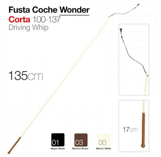 FUSTA COCHE WONDER CORTA 100-137 - Tienda Hípica Online | D’Hispania ®