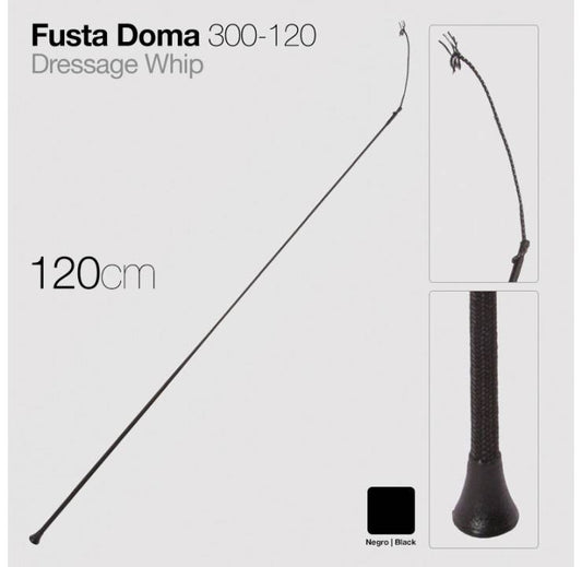 FUSTA DOMA 300-120 NEGRO 120cm - Tienda Hípica Online | D’Hispania ®