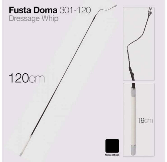 FUSTA DOMA 301-120 NEGRO 120cm - Tienda Hípica Online | D’Hispania ®