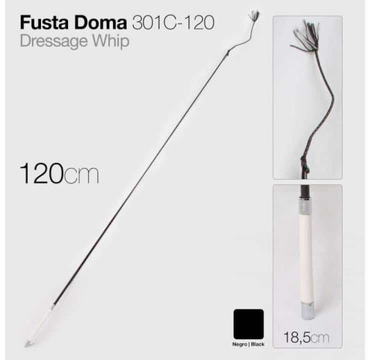 FUSTA DOMA 301C-120 NEGRO 120cm - Tienda Hípica Online | D’Hispania ®