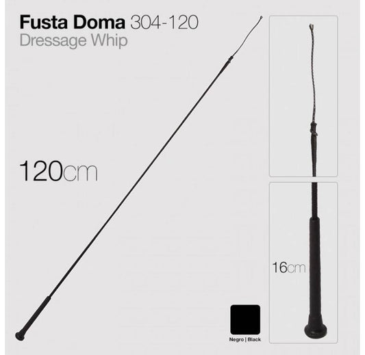 FUSTA DOMA 304-120 NEGRO 120cm - Tienda Hípica Online | D’Hispania ®