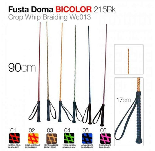 FUSTA DOMA BICOLOR 215BK - Tienda Hípica Online | D’Hispania ®
