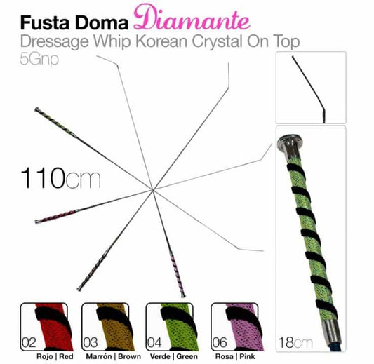 FUSTA DOMA DIAMANTE 5GNP 110cm - Tienda Hípica Online | D’Hispania ®