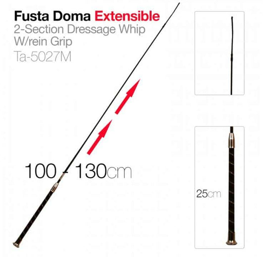 FUSTA DOMA EXTENSIBLE TA-50272M DE 100cm A 130cm - Tienda Hípica Online | D’Hispania ®