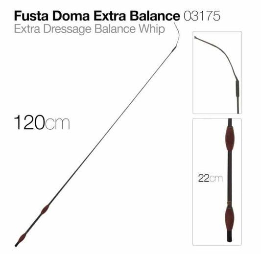 FUSTA DOMA EXTRA BALANCE 03175 120cm - Tienda Hípica Online | D’Hispania ®