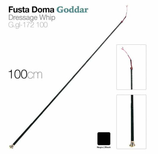FUSTA DOMA GODDAR GL-172 NEGRO 100cm - Tienda Hípica Online | D’Hispania ®
