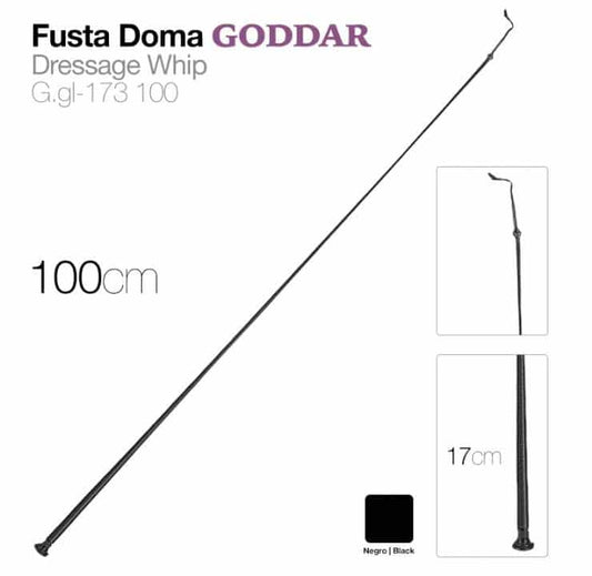 FUSTA DOMA GODDAR GL-173 NEGRO 100cm - Tienda Hípica Online | D’Hispania ®