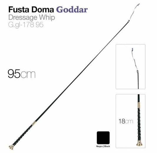 FUSTA DOMA GODDAR GL-178 NEGRO 95cm - Tienda Hípica Online | D’Hispania ®