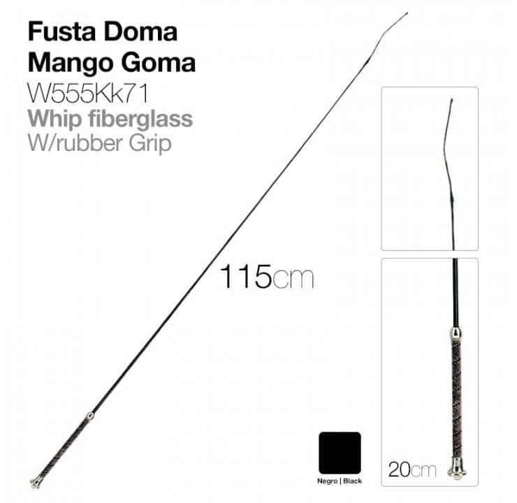 FUSTA DOMA MANGO GOMA W555KK71 115cm - Tienda Hípica Online | D’Hispania ®