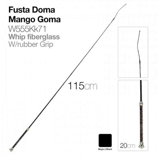 FUSTA DOMA MANGO GOMA W555KK71 115cm - Tienda Hípica Online | D’Hispania ®