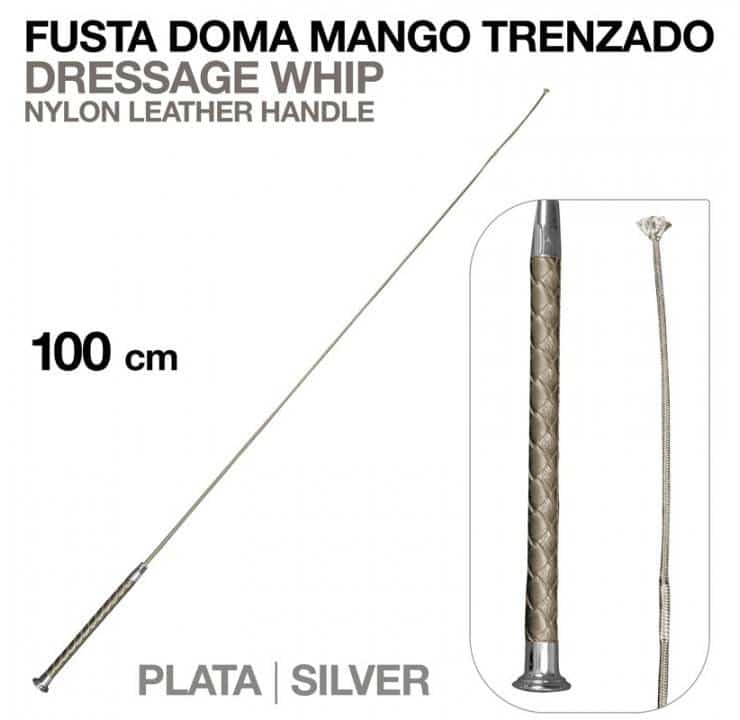 FUSTA DOMA MANGO TRENZADO 556110C - Tienda Hípica Online | D’Hispania ®