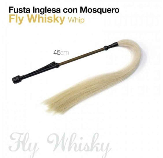 FUSTA INGLESA CON MOSQUERO FLY WHISKY - Tienda Hípica Online | D’Hispania ®