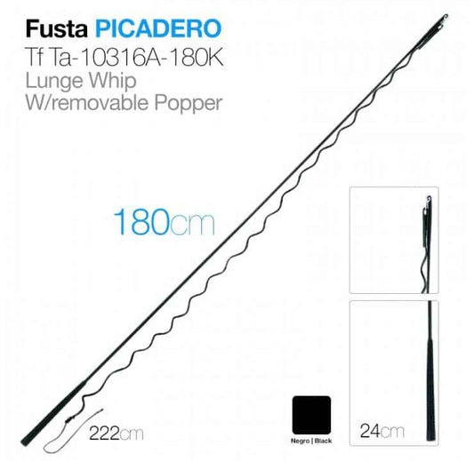 FUSTA PICADERO TF TA-10316A-180K 180cm - Tienda Hípica Online | D’Hispania ®