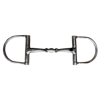 Filete D Inox Embocadura 3 Piezas BBI-5112 - Forma Ergonómica Acero - Tienda Hípica Online | D’Hispania ®