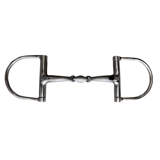 Filete D Inox Embocadura 3 Piezas BBI-5112 - Forma Ergonómica Acero - Tienda Hípica Online | D’Hispania ®