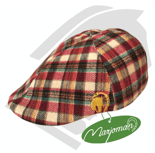GORRA HUNTER CUADRO ESCOCES - Tienda Hípica Online | D’Hispania ®