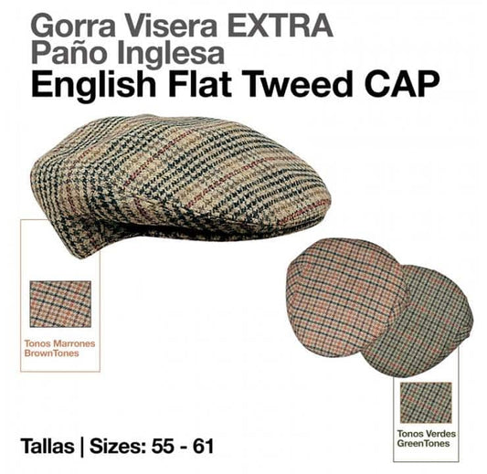 GORRA VISERA EXTRA PAÑO INGLESA - Tienda Hípica Online | D’Hispania ®