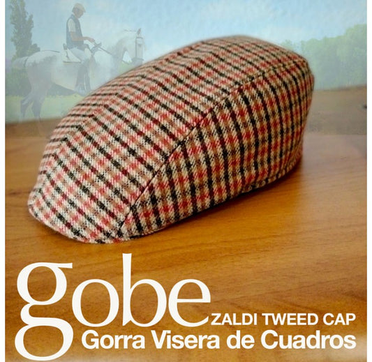 GORRA VISERA GOBE CUADROS - Tienda Hípica Online | D’Hispania ®