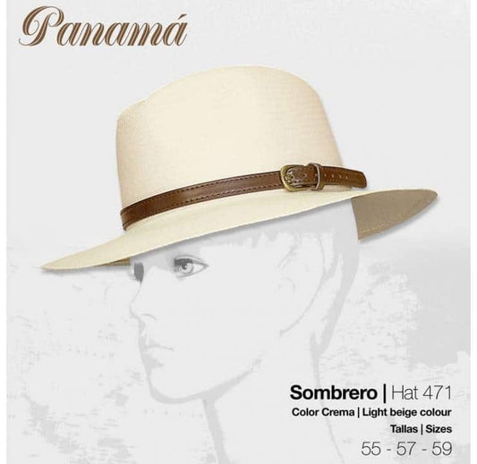 GORRO SOMBRERO PANAMÁ Nº471 - Tienda Hípica Online | D’Hispania ®
