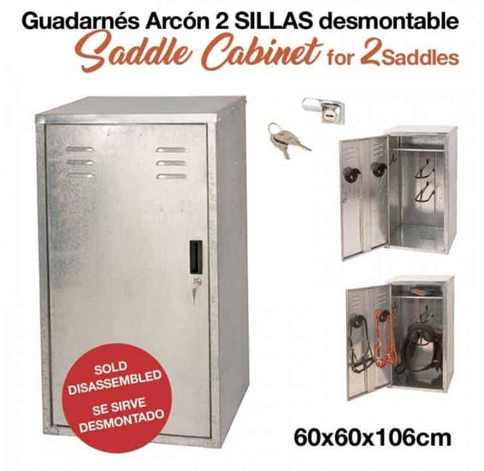 GUADARNÉS ARCÓN 2 SILLAS DESMONTABLE 60x60x106cm 30kg - Tienda Hípica Online | D’Hispania ®