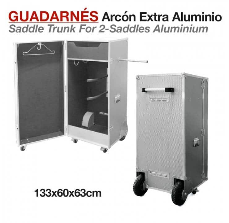 GUADARNÉS ARCÓN EXTRA ALUMINIO 133x60x63cm - Tienda Hípica Online | D’Hispania ®