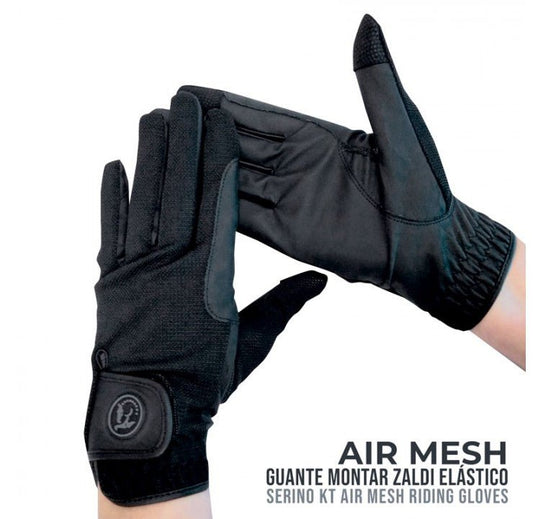 GUANTE MONTAR ZALDI ELÁSTICO AIR MESH - Tienda Hípica Online | D’Hispania ®