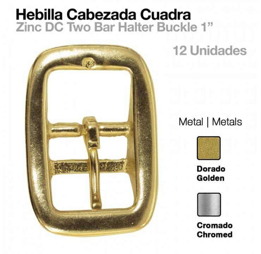 HEBILLA CABEZADA CUADRA 12uds - Tienda Hípica Online | D’Hispania ®