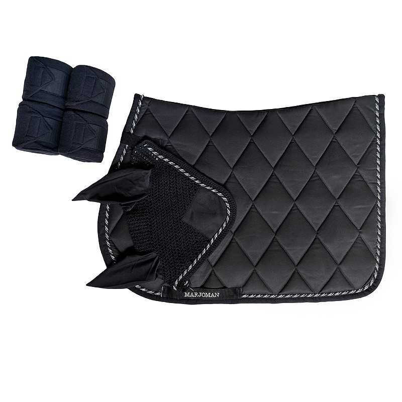 JUEGO DE MANTILLA + OREJERAS + VENDAS - Tienda Hípica Online | D’Hispania ®