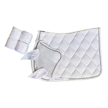 JUEGO DE MANTILLA + OREJERAS + VENDAS - Tienda Hípica Online | D’Hispania ®