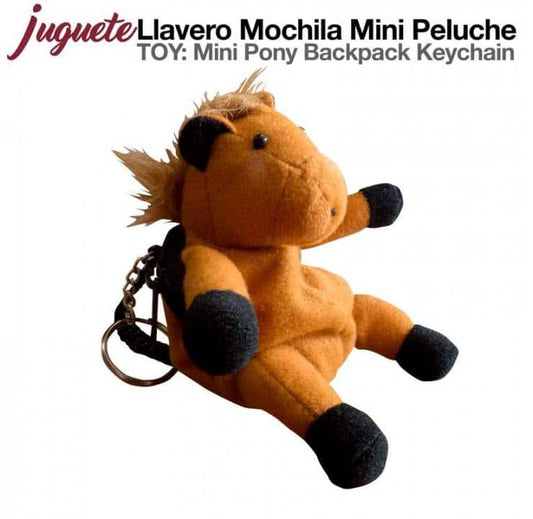 JUGUETE: LLAVERO MOCHILA MINI C/PELUCHE GA00030 - Tienda Hípica Online | D’Hispania ®