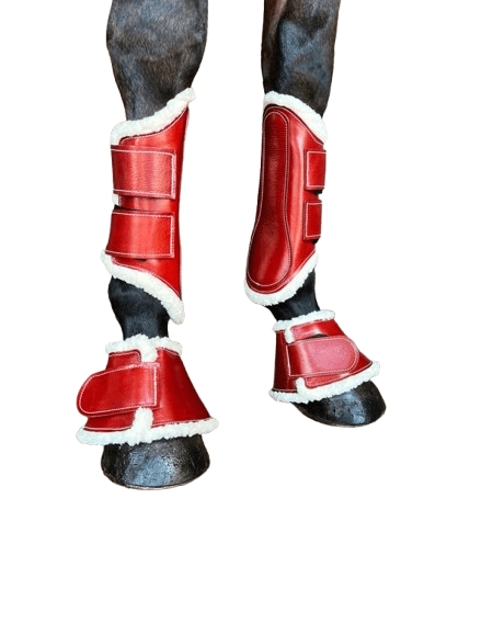 Juego de Campana y Protector de Borreguito Artesano - Tienda Hípica Online | D’Hispania ®
