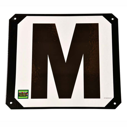 Letras Doma Clásica S66M - Set 12 Letras Acero 56x23cm Clavar - Tienda Hípica Online | D’Hispania ®