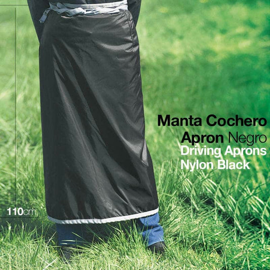 MANTA COCHERO APRON NEGRO - Tienda Hípica Online | D’Hispania ®