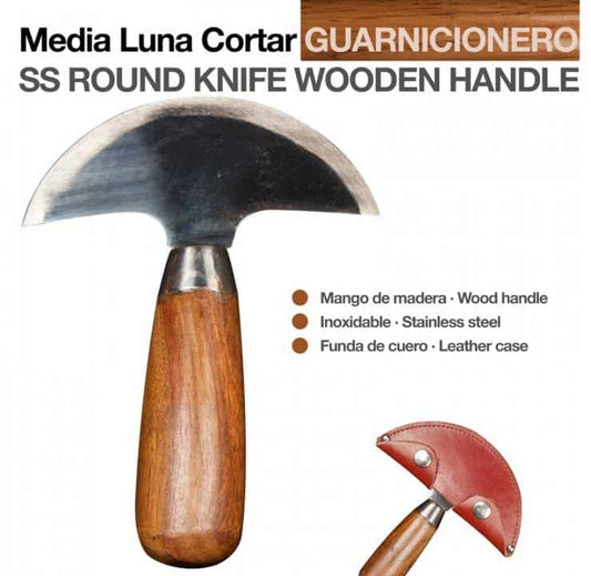MEDIA LUNA CORTAR GUARNICIONERO INOX - Tienda Hípica Online | D’Hispania ®