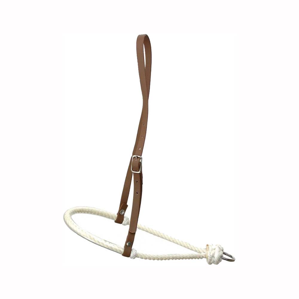 MUSEROLA WESTERN RAWHIDE DM00085 - Tienda Hípica Online | D’Hispania ®