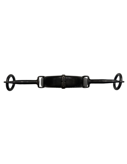 Muserola 2 Pilares Pasadores Metálicos Fragua Inoxidable Pavonada - Tienda Hípica Online | D’Hispania ®
