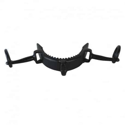 Muserola Fragua Inox. Pavonada 2 Pilares con Pasadores Metalicos - Tienda Hípica Online | D’Hispania ®