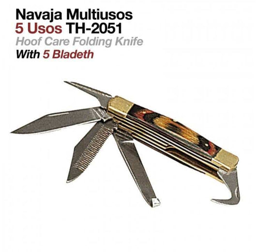 NAVAJA MULTIUSOS (5 USOS) TH-2051 - Tienda Hípica Online | D’Hispania ®