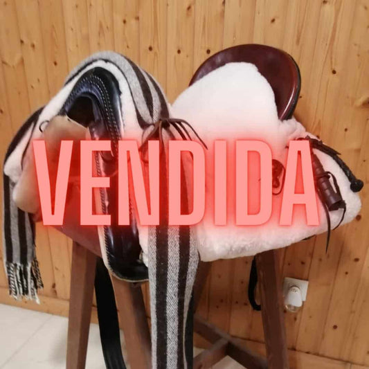 OCASION SILLA VAQUERA FIBRA MOTEADA - Tienda Hípica Online | D’Hispania ®